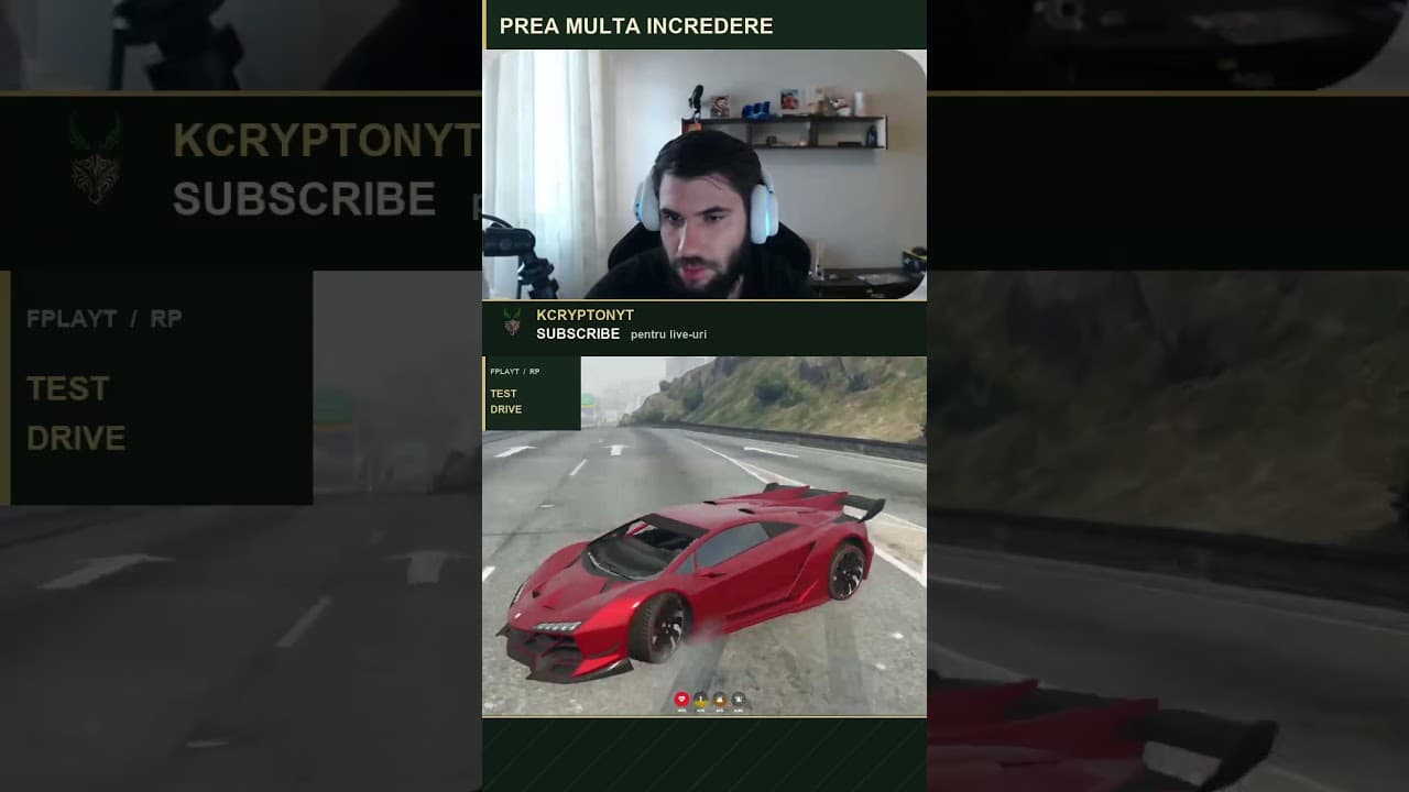 Cand ai prea multa incredere in masina | FiveM FPlayT #shorts