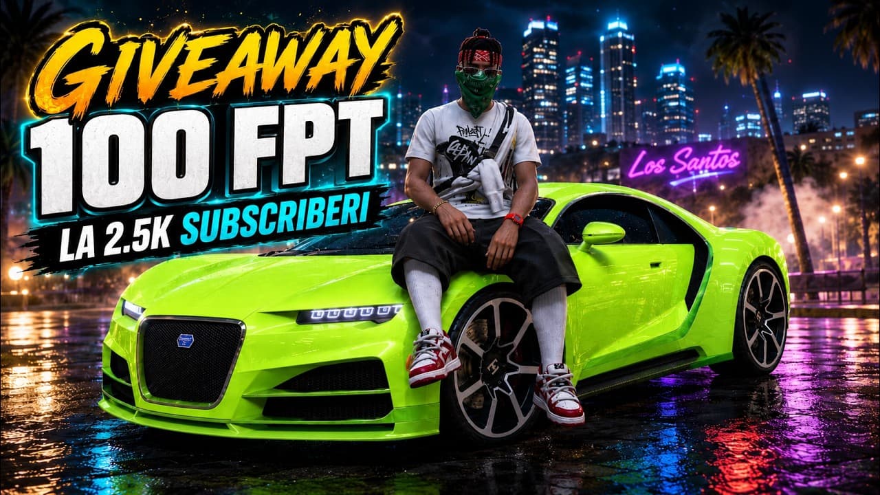 🟢 Live FplayT 🟢Ne intoarcel la goal-ul de baza | Giveaway la 2.5k subs!!!!!!🟢  #fplayt #fivemromania