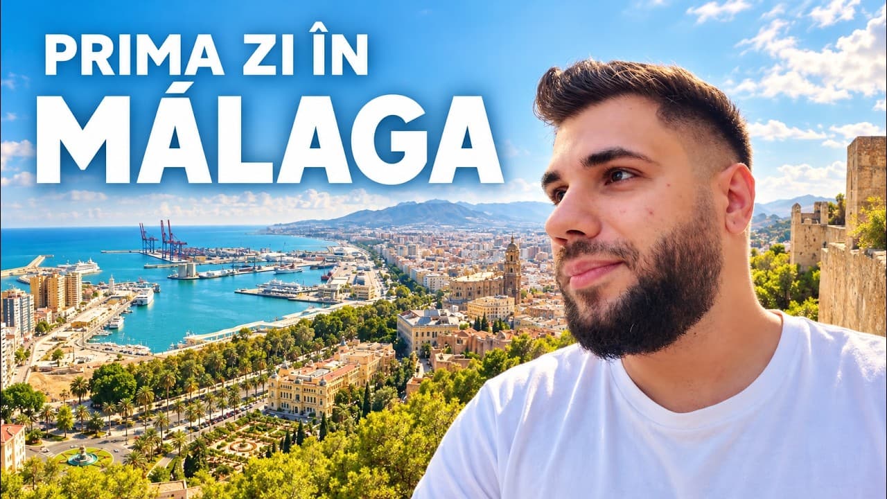Ep. 1 Malaga, Spania 🇪🇸 Incepe vacanta! Primele impresii