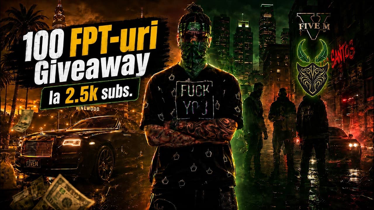 🔴 Live |FPlayT | FiveM | Ce alegeri face Gresie saptamana asta ?🔴 #fplayt #fivemromania