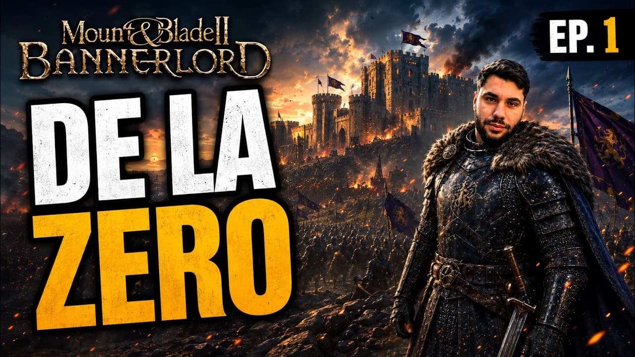 De la Zero în Westeros! Valyrian Start | Bannerlord Realm of Thrones EP.1 #bannerlord #mountandblade
