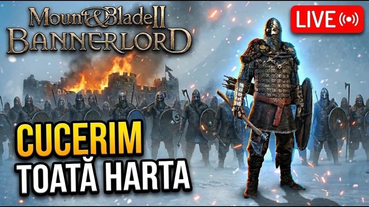 🔴LIVE –Asstazi ne facem Regat in Mount and Blade 2  #dayz  #windrose  #bannerlord2 #seaofthieves