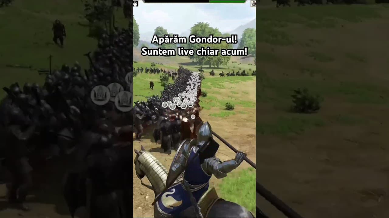 ELFI vs ORCII din Mordor! 👹 (Intra pe LIVE) #shorts