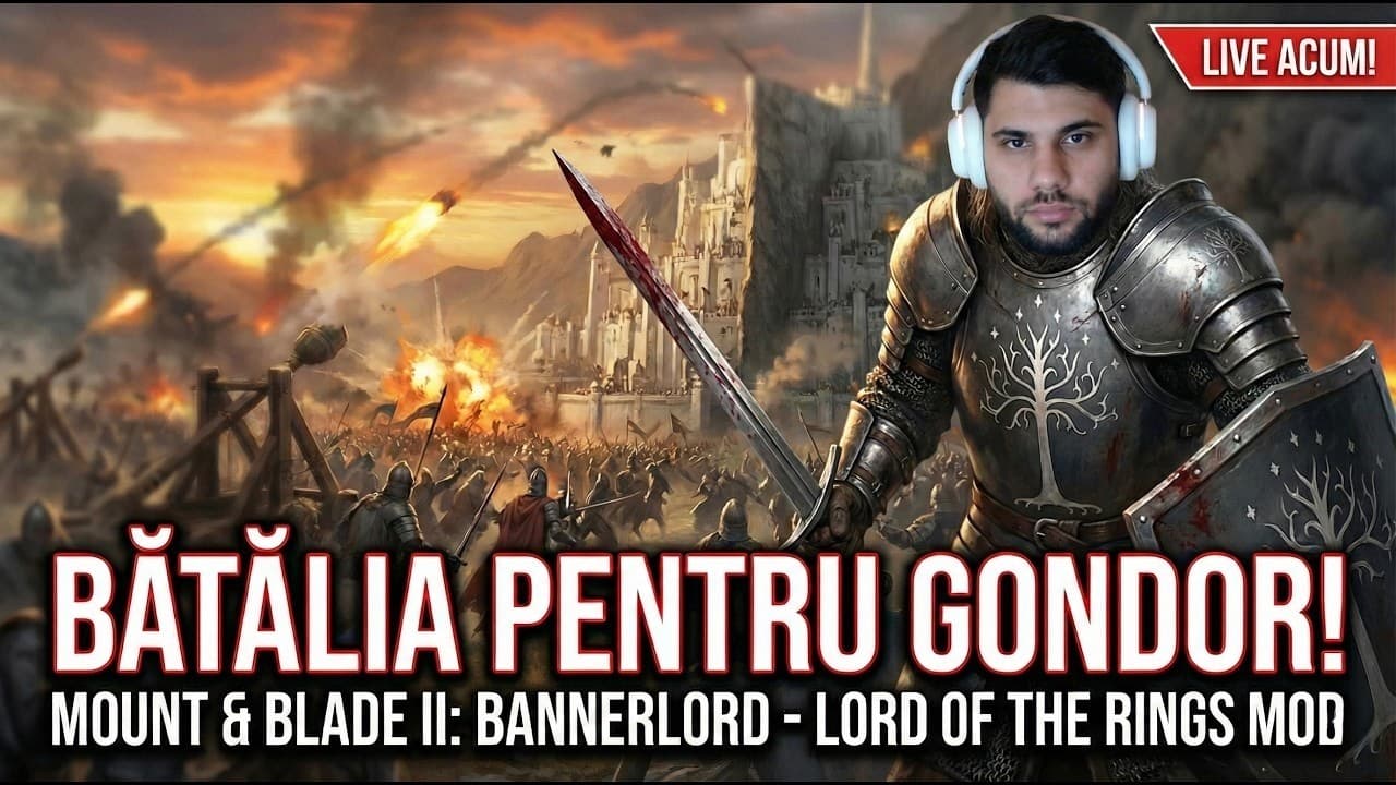 NOUL UPDATE Stapanul Inelelor! Testam update-ul din Bannerlord #lordoftherings #mountandblade2