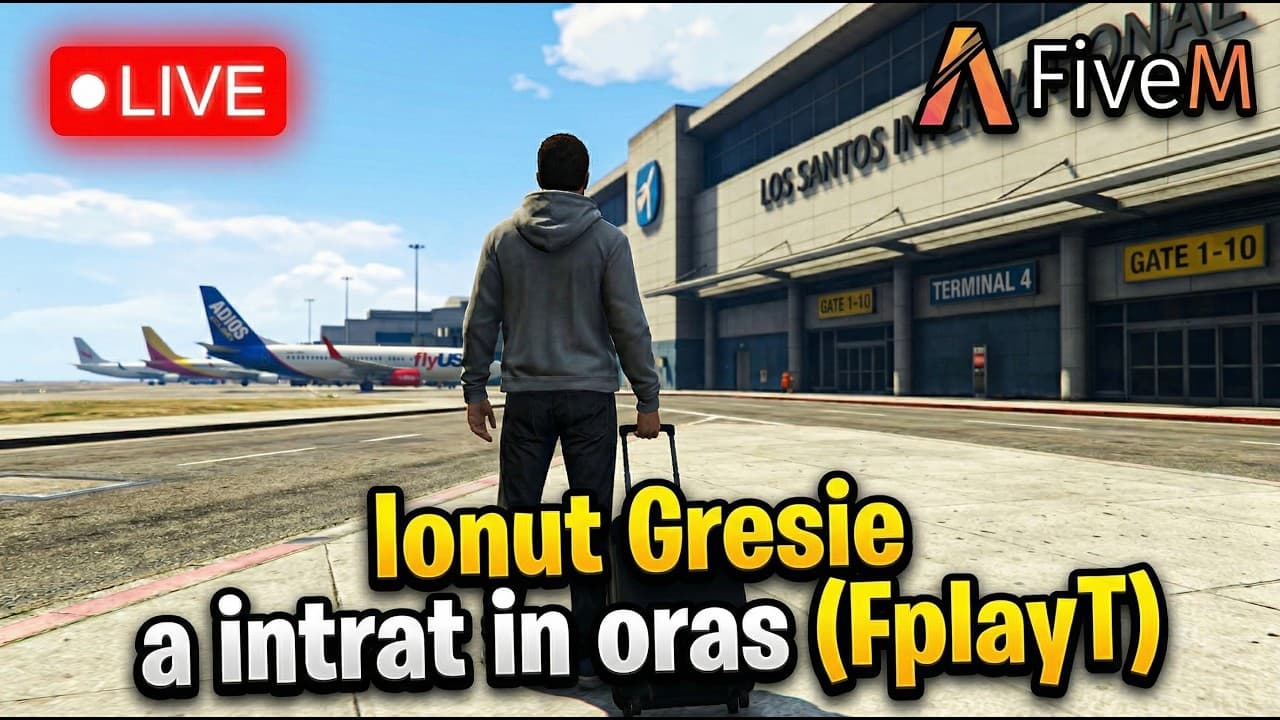 🔴 LIVE FplayT | Ionut Gresie - Jefuitor sau Pescar | FiveM Romania #2🔴 #fplayt #fivem #gtav